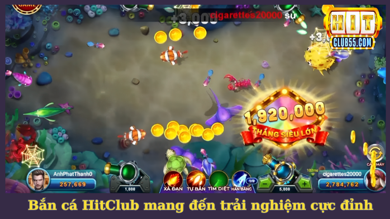 Bắn cá HitClub mang đến trải nghiệm trọn vẹn