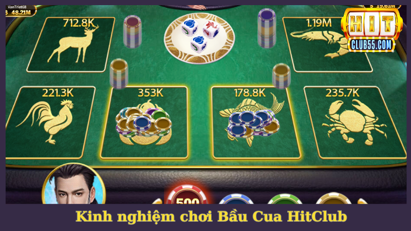Bật mí kinh nghiệm chơi Bầu Cua HitClub chuyên nghiệp