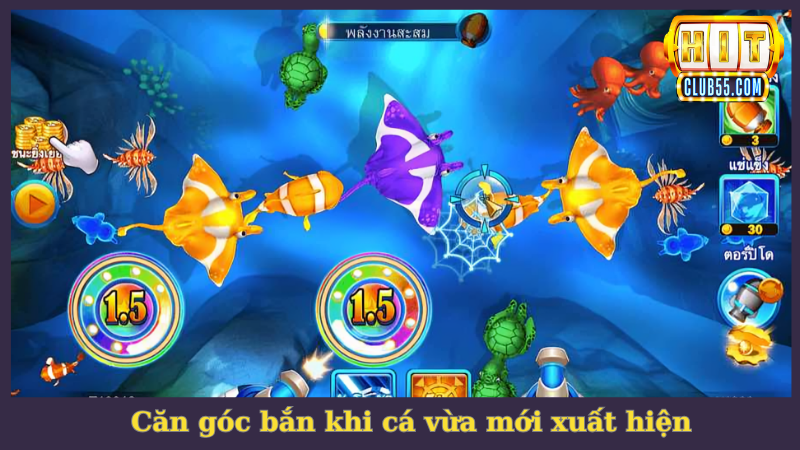 Căn góc bắn cá mới xuất hiện chuẩn xác