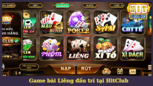 Game Liêng HitClub đổi thưởng đỉnh cao đấu trí