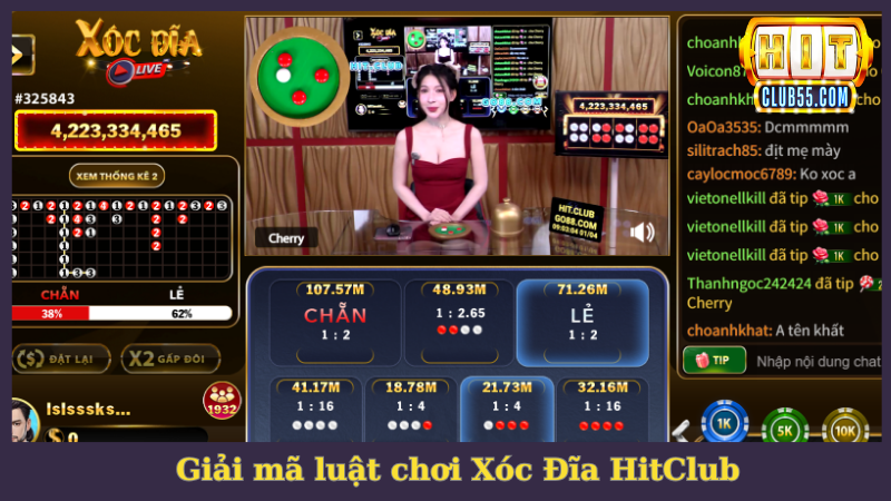 Giải mã luật chơi xóc đĩa HitClub chi tiết