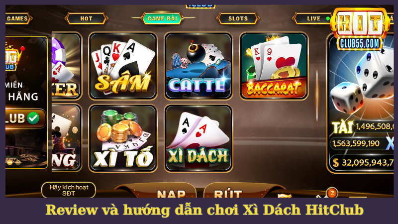 Hướng dẫn quy tắc Xì Dách HitClub từ A đến Z