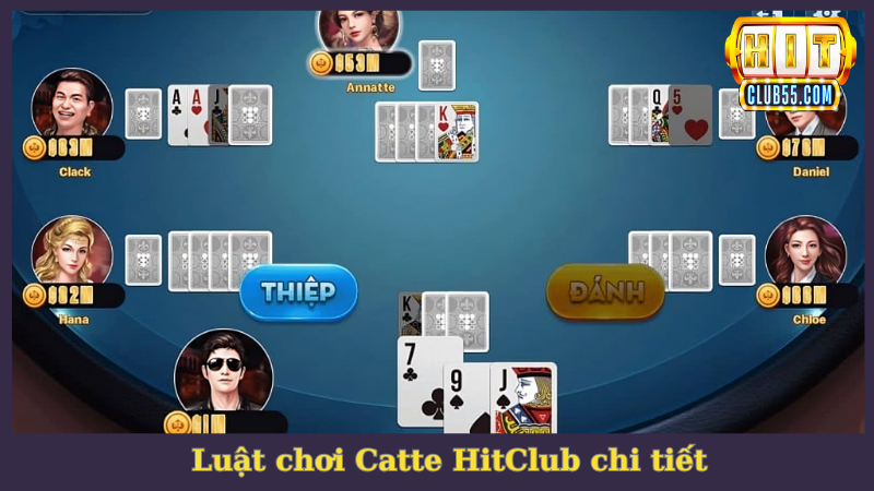 Luật lệ cơ bản của Catte tại cổng game HitClub