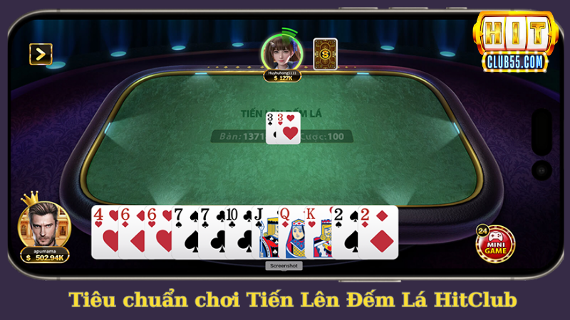 Tiêu chuẩn cơ bản trong game Tiến Lên Đếm Lá